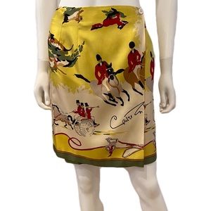 Vintage Carleton Varney Equestrian Mini Skirt